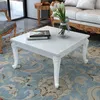 Image de vidaXL Table basse 80 x 80 x 42 cm LaquÃ©e Blanc