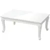 Image de Tables basses VidaXL  Table basse  100x60x42 cm Blanc brillant P31600203