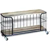Image de Prolenta Premium - Meuble TV 100 x 40 x 45 cm Bois de manguier massif