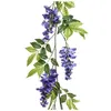 Image de Branche artificielle glycine (wisteria) lilas 150cm