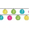 Image de Guirlande Lanternes Chinoises 20 Leds Multicolore - Jardideco