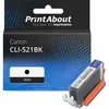 Image de Cartouche compatible Canon CLI-521BK - Noir
