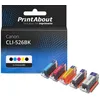 Image de Cartouche compatible Canon CLI-526BK - 5 couleurs - Multipack