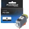 Image de Cartouche compatible Canon PGI-5BK - Noir