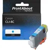 Image de Cartouche compatible Canon CLI-8C - Cyan