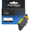 Image de Cartouche compatible Epson T1294 - Jaune