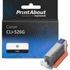 Image de Cartouche compatible Canon CLI-526G - Gris