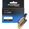 Image de Cartouche compatible Brother LC-1240Y - Jaune