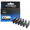 Image de Cartouche compatible Epson T0807 - 6 couleurs - Multipack