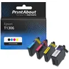 Image de Cartouche compatible Epson T1306 - 4 couleurs - Grande capacité - Multipack