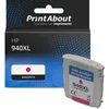 Image de Cartouche compatible HP 940XL (C4908AE) - Magenta - Grande capacité