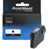 Image de Cartouche compatible Epson T055 (C13T055140) - Noir