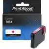 Image de Cartouche compatible Epson T061 (C13T061340) - Magenta