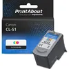 Image de Cartouche compatible Canon CL-51 - 3-couleurs - Grande capacité