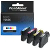 Image de Cartouche compatible Epson T0556 - 4 couleurs - Multipack