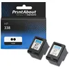 Image de Cartouche compatible HP 338 (CB331EE) - pack de 2 - Noir - Multipack
