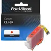 Image de Cartouche compatible Canon CLI-8R - Rouge