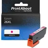 Image de Cartouche compatible Epson 26XL (C13T26334012) - Magenta - Grande capacité
