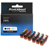 Image de Cartouche compatibleEpson 24XL (T2438) - 6 couleurs - Grande capacité - Multipack