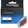 Image de Cartouche compatible Canon CLI-551GY XL - Gris - Grande capacité
