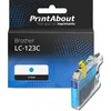 Image de Cartouche compatible Brother LC-123C - Cyan