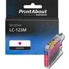 Image de Cartouche compatible Brother LC-123M - Magenta