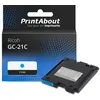 Image de Cartouche compatible Ricoh GC-21C (405533) - Cyan