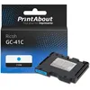 Image de Cartouche compatible Ricoh GC-41C (405762) - Cyan