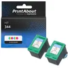 Image de Cartouche compatible HP 344 (C9363EE) - 3-couleurs - Multipack