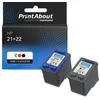 Image de Cartouche compatible HP 21 (SD367AE) - Noir + 3 couleurs - Multipack