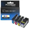 Image de Cartouche compatible Canon PGI-1500XL BK/C/M/Y - 4 couleurs - Grande capacité - Multipack