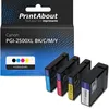 Image de Cartouche compatible Canon PGI-2500XL - 4 couleurs - Grande capacité - Multipack