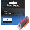 Image de Cartouche compatible Canon CLI-571M XL - Magenta - Grande capacité