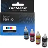 Image de Cartouche compatible Epson T664140 - 4 couleurs - Multipack