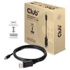 Image de CLUB3D Mini DisplayPort to DisplayPort 1.4 HBR3 8K60Hz Cable, 2 Meter / 6.56 Feet