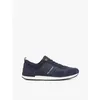 Image de Baskets Iconic Ã Lacets Iconic Leather Suede Mix Runner/Midnight - 44
