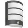Image de Applique ExtÃ©rieure Python Led Capteur De Mouvement 6w 4000k Neutre Ip44 Anthracite Philips