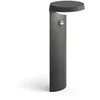 Image de Borne ExtÃ©rieur Led Tyla 9w 3000k DÃ©tecteur De Mouvement Ip44 Anthracite Philips