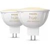 Image de Philips Mr16 - Spot ConnectÃ© Gu 5.3 - (Pack De 2) - Blanche Froide Ã Chaude