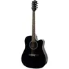 Image de Fazley Fe118cbk Guitare Folk Ãlectro-Acoustique (Noir)