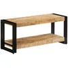 Image de Meuble TV 90 x 30 x 40 cm Bois de manguier massif - vidaXL
