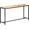 Image de Table console 140 x 35 x 76 cm Bois de manguier massif brut - VidaXL