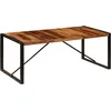 Image de vidaXL Table Ã  dÃ®ner 200x100x75 cm Bois de Sesham solide