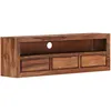 Image de vidaXL Meuble TV 120x30x40 cm Bois solide