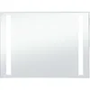 Image de vidaXL Miroir mural Ã  LED pour salle de bains 100 x 60 cm