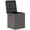 Image de Malles, coffres de rangements VidaXL  Boîte de rangement  90 L Marron P31600217