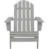 Image de Vidaxl Chaise De Jardin Bois Gris