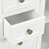 Image de vidaXL Buffet blanc 70x28x70 cm bois de pin massif