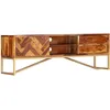 Image de Meuble Tv 140 X 30 X 45 Cm Bois De Sesham Massif