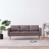 Image de CanapÃ© Ã 3 Places Tissu Taupe
